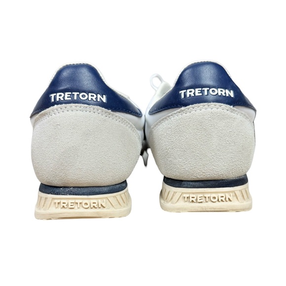 Tretorn Womens Rawlins Suede
Retro Runner Shoes
Sneakers white/Navy - Picture 8 of 11